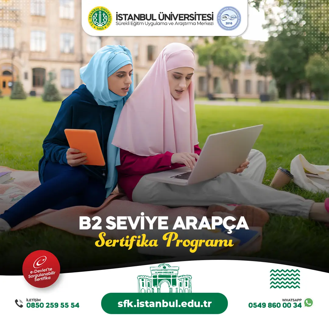 B2 Seviye Arapça Eğitimi
